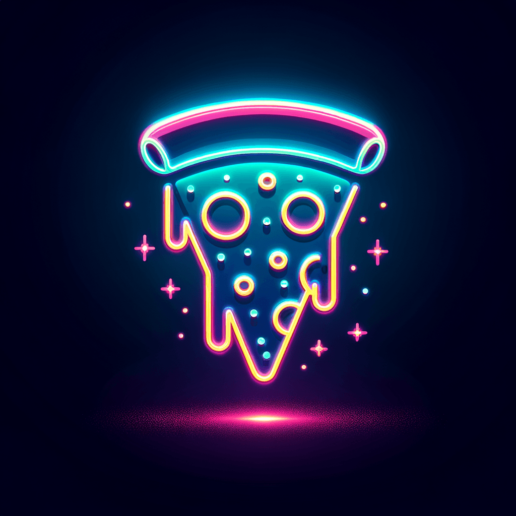 Floating pizza